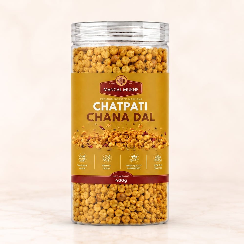 Chatpati Chana Dal — 400g jar, front of pack